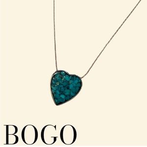 Turquoise Heart Necklace